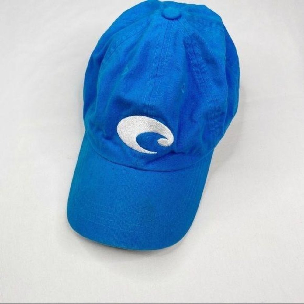 Costa Hat Blue Velcro Back
